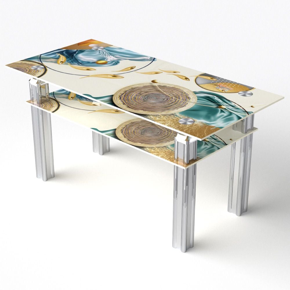  Bàn kiếng cường lực 2 tầng 