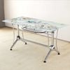 Bàn kiếng nhập chân Phi thuyền - Nội Ngoại Thất Inox Nhựa - Qui Phúc - quiphuc.com