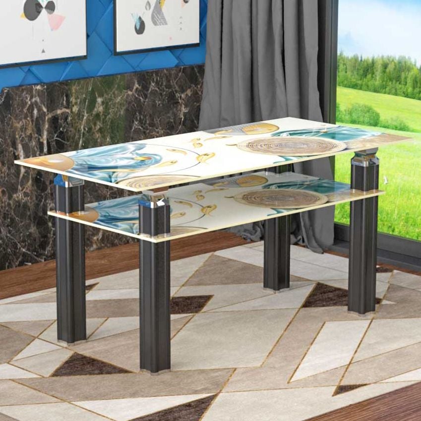  Bàn kiếng cường lực 2 tầng 