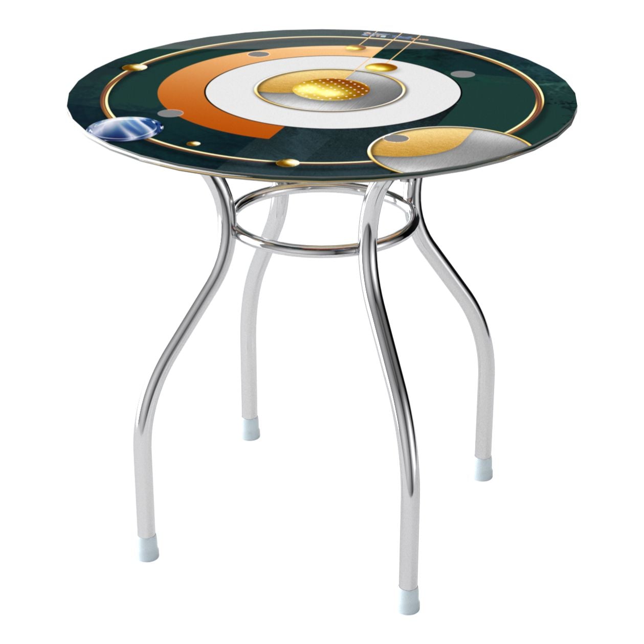  Bàn kiếng DELI 8 tấc chân Pisa 