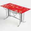 Bàn kiếng nhập chân Mickey - Nội Ngoại Thất Inox Nhựa - Qui Phúc - quiphuc.com