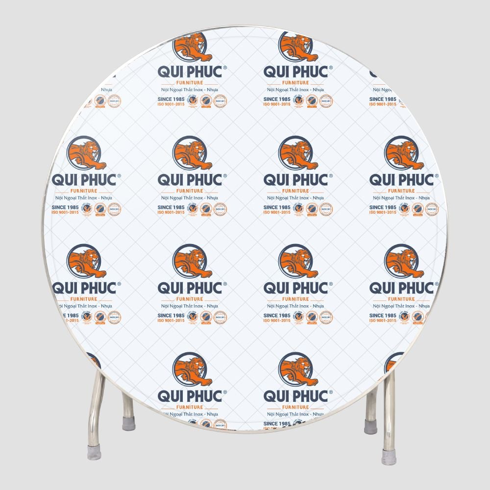  Bàn inox SUPER 1m2 cạnh vuông 