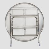  Bàn inox SUPER 1m2 cạnh vuông 