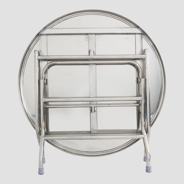 Bàn inox SUPER 1m2 cạnh vuông - Nội Ngoại Thất Inox Nhựa - Qui Phúc - quiphuc.com