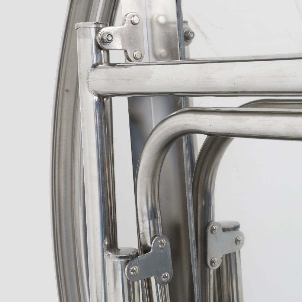  Bàn inox SUPER 1m2 cạnh vuông 