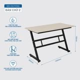  Bàn văn phòng chữ U-K-Z 