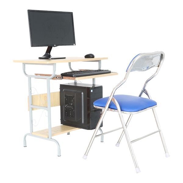 Bàn vi tính 70cm không hộc tủ - Nội Ngoại Thất Inox Nhựa - Qui Phúc - quiphuc.com