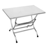  Bàn inox WIN chữ nhật phi 25 