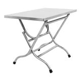  Bàn inox WIN chữ nhật phi 32 