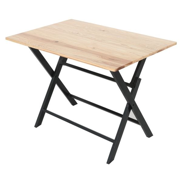 Bàn xếp gỗ hộp sơn tĩnh điện 2*4 - Nội Ngoại Thất Inox Nhựa - Qui Phúc - quiphuc.com