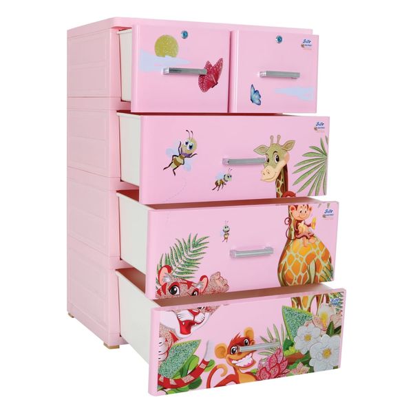 Tủ nhựa BITE 4 tầng - Nội Ngoại Thất Inox Nhựa - Qui Phúc - quiphuc.com