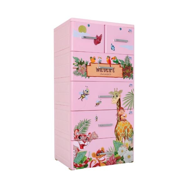 Tủ nhựa BITE 5 tầng - Nội Ngoại Thất Inox Nhựa - Qui Phúc - quiphuc.com