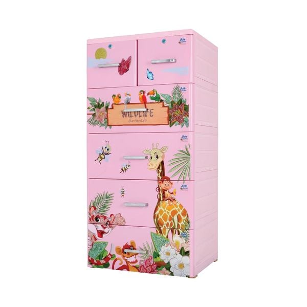 Tủ nhựa BITE 5 tầng - Nội Ngoại Thất Inox Nhựa - Qui Phúc - quiphuc.com