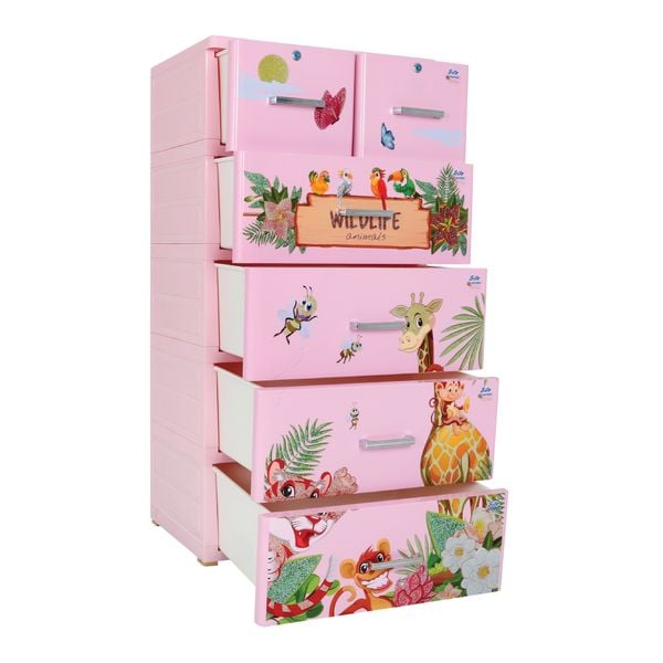 Tủ nhựa BITE 5 tầng - Nội Ngoại Thất Inox Nhựa - Qui Phúc - quiphuc.com
