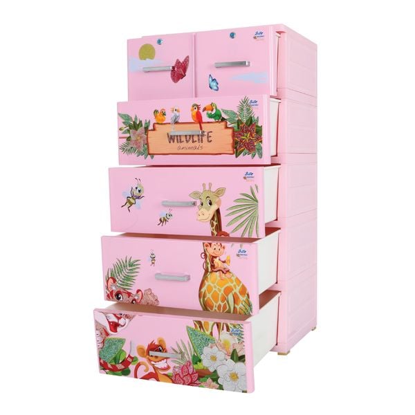 Tủ nhựa BITE 5 tầng - Nội Ngoại Thất Inox Nhựa - Qui Phúc - quiphuc.com