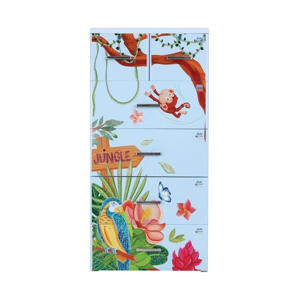 Tủ nhựa BITE 5 tầng - Nội Ngoại Thất Inox Nhựa - Qui Phúc - quiphuc.com