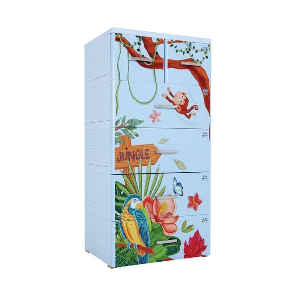 Tủ nhựa BITE 5 tầng - Nội Ngoại Thất Inox Nhựa - Qui Phúc - quiphuc.com