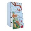 Tủ nhựa BITE 5 tầng - Nội Ngoại Thất Inox Nhựa - Qui Phúc - quiphuc.com