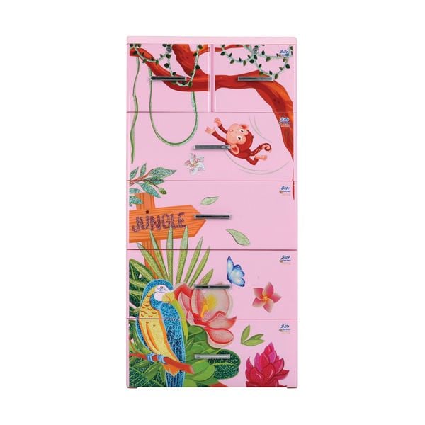 Tủ nhựa BITE 5 tầng - Nội Ngoại Thất Inox Nhựa - Qui Phúc - quiphuc.com