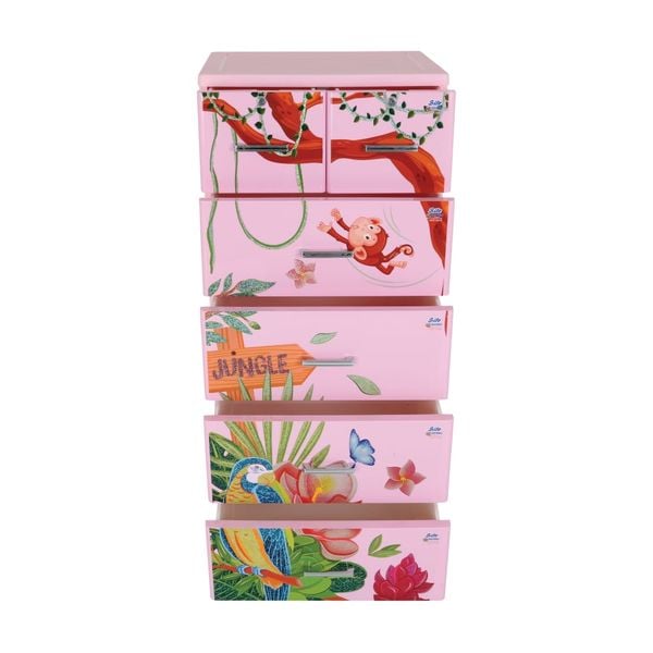 Tủ nhựa BITE 5 tầng - Nội Ngoại Thất Inox Nhựa - Qui Phúc - quiphuc.com