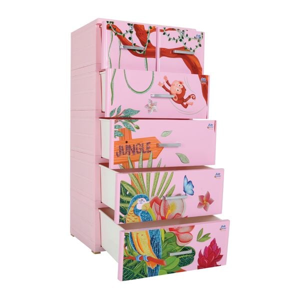 Tủ nhựa BITE 5 tầng - Nội Ngoại Thất Inox Nhựa - Qui Phúc - quiphuc.com