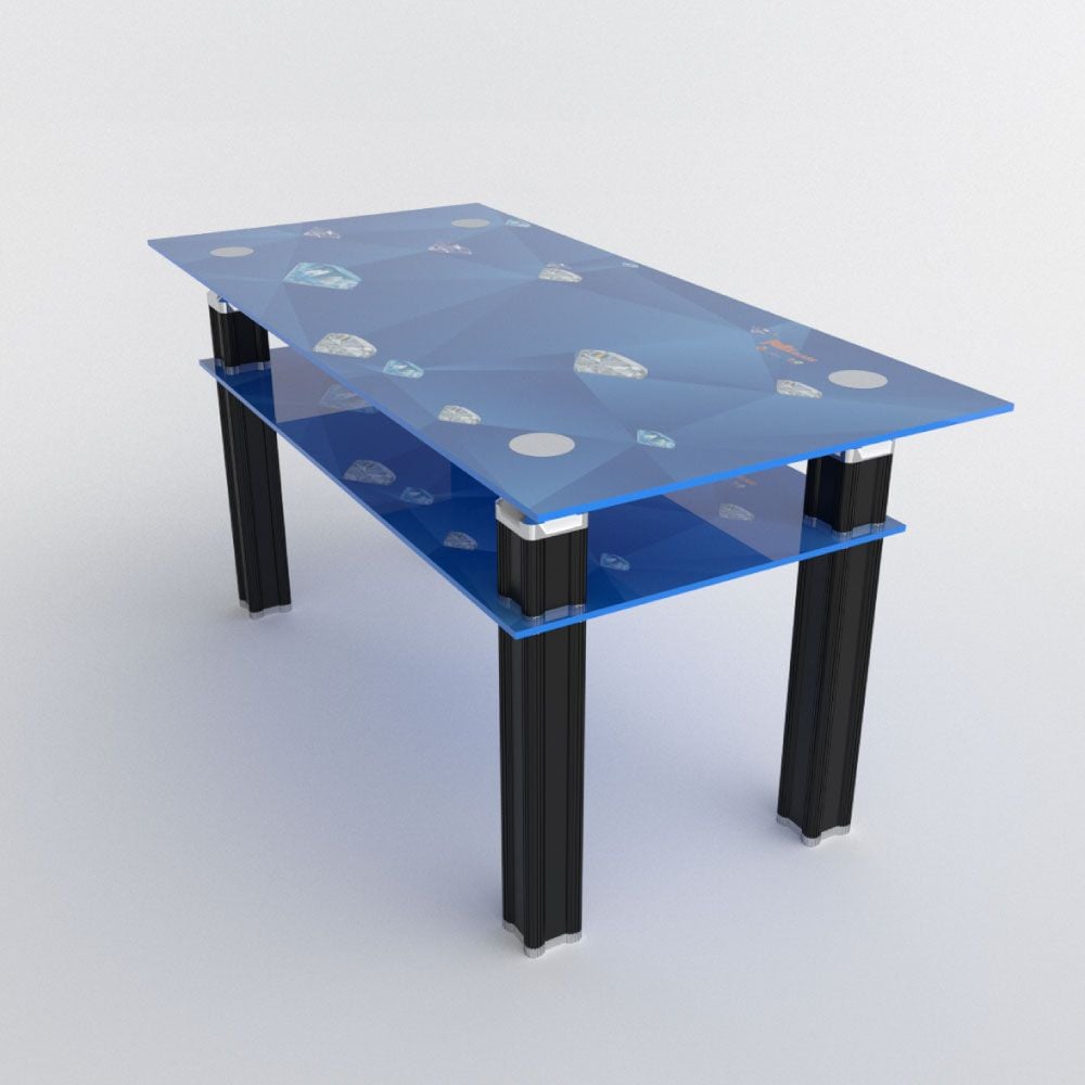  Bàn kiếng cường lực 2 tầng 