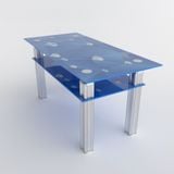  Bàn kiếng cường lực 2 tầng 