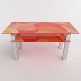  Bàn kiếng cường lực 2 tầng 