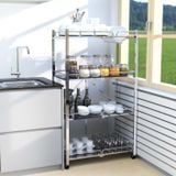  Kệ xếp inox đa năng cao cấp DELI Compact 