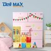 Tủ nhựa DELI MAX 4 tầng - Nội Ngoại Thất Inox Nhựa - Qui Phúc - quiphuc.com