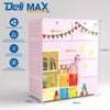Tủ nhựa DELI MAX 4 tầng - Nội Ngoại Thất Inox Nhựa - Qui Phúc - quiphuc.com