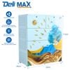 Tủ nhựa DELI MAX 4 tầng - Nội Ngoại Thất Inox Nhựa - Qui Phúc - quiphuc.com