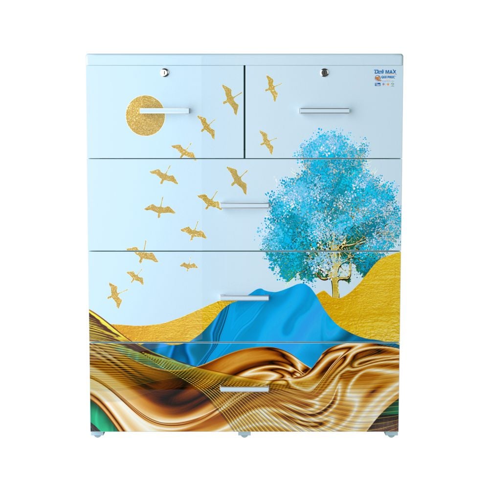  Tủ nhựa DELI MAX 4 tầng 