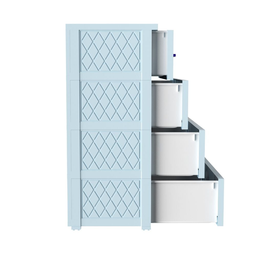  Tủ nhựa DELI MAX 4 tầng 