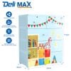 Tủ nhựa DELI MAX 4 tầng - Nội Ngoại Thất Inox Nhựa - Qui Phúc - quiphuc.com