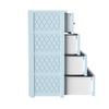Tủ nhựa DELI MAX 4 tầng - Nội Ngoại Thất Inox Nhựa - Qui Phúc - quiphuc.com
