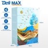 Tủ nhựa DELI MAX 5 tầng - Nội Ngoại Thất Inox Nhựa - Qui Phúc - quiphuc.com