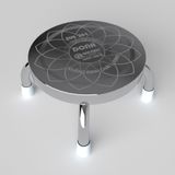  Ghế đẩu inox đòn DONA mặt 28 phi 22 