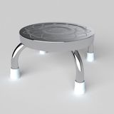  Ghế đẩu inox đòn DONA mặt 28 phi 22 