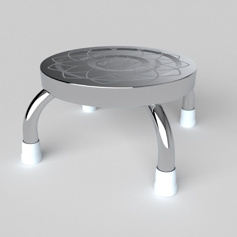  Ghế đẩu inox đòn DONA mặt 28 phi 22 