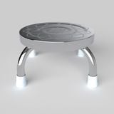  Ghế đẩu inox đòn DONA mặt 28 phi 22 