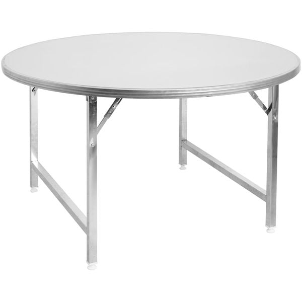 Bàn Inox Dona chân xếp thái 1m2 - Nội Ngoại Thất Inox Nhựa - Qui Phúc - quiphuc.com