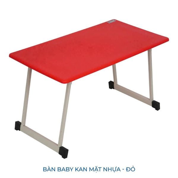 Bàn BABY KAN mặt nhựa - Nội Ngoại Thất Inox Nhựa - Qui Phúc - quiphuc.com