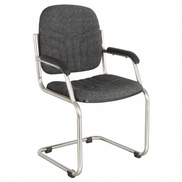 Ghế inox Dona chân quỳ có tay lưng rời