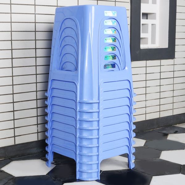 Ghế nhựa cao chuồn - 10 cái - Nội Ngoại Thất Inox Nhựa - Qui Phúc - quiphuc.com