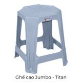  Ghế nhựa cao Jumbo - 10 cái 