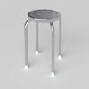 Ghế inox DONA - Nội Ngoại Thất Inox Nhựa - Qui Phúc - quiphuc.com