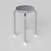 Ghế inox DONA - Nội Ngoại Thất Inox Nhựa - Qui Phúc - quiphuc.com