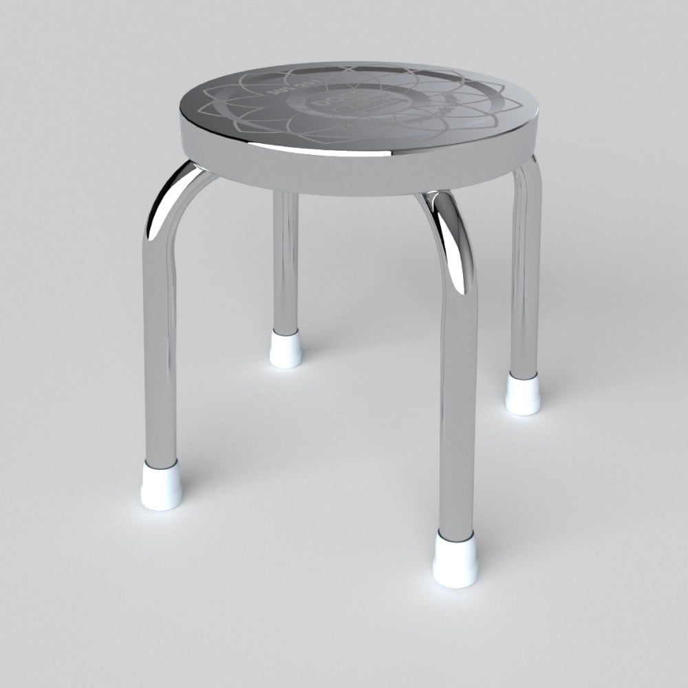  Ghế đẩu inox DONA S mặt 28 phi 25 