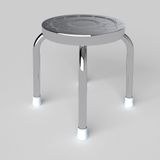  Ghế đẩu inox DONA S mặt 28 phi 25 